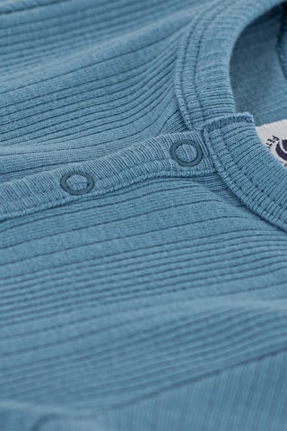 Body à manches courtes. Bleu