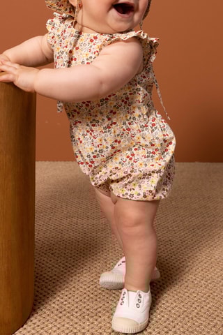 Combinaison sans manches. Beige