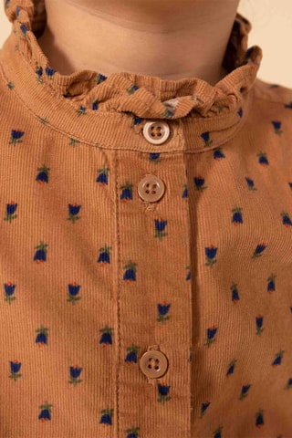 Blouse à manches longues  Camel