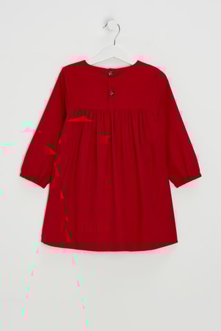 Robe à manches longues. Rouge