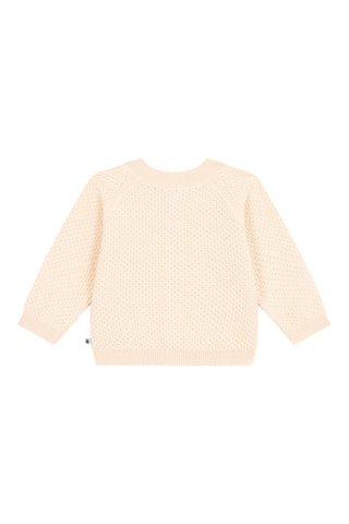 Gilet à manches longues. Beige