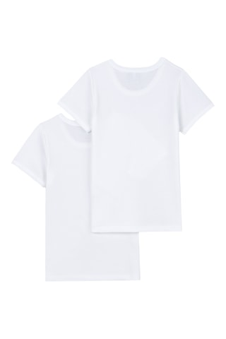 2 t-shirts - Blanc