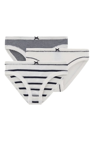 3 culottes - Blanc et noir