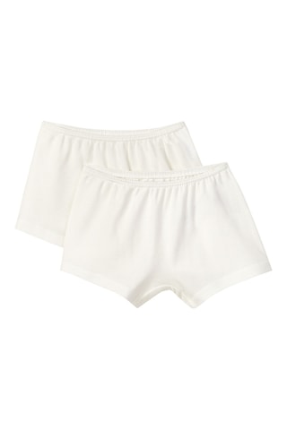 2 shortys - Blanc