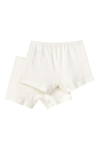 2 shortys - Blanc