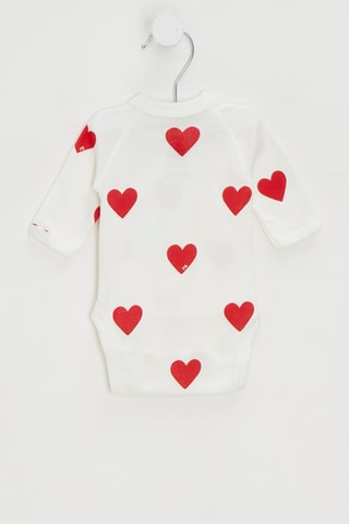 3 bodys - Blanc et rouge