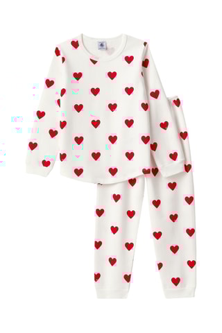 Pyjama - Blanc et rouge