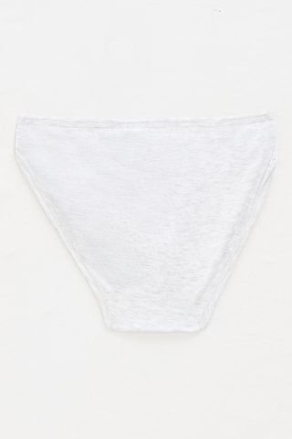 3 culottes - Gris chiné et noir