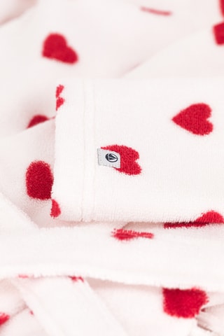 Peignoir à capuche - Blanc 