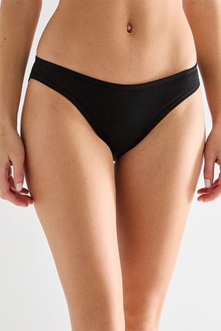 3 culottes - Blanc et gris clair chiné