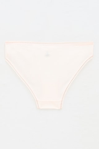 3 culottes - Blanc, noir et rose poudré