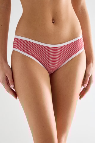 Culotte - Rouge et blanc