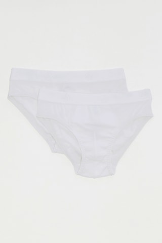 2 slips - Rose et blanc