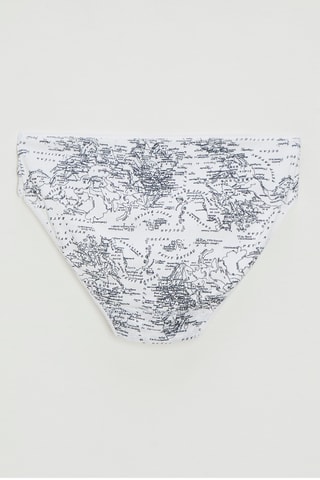 7 culottes - Blanc et noir