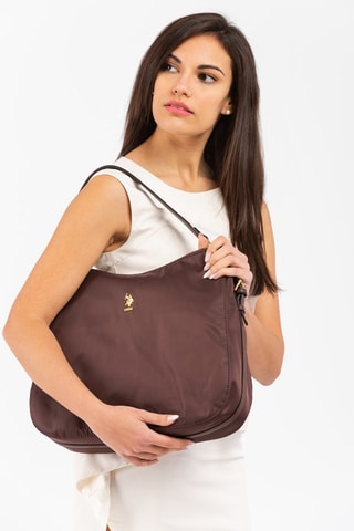 Handtas Houston Donkerbruin