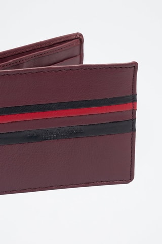 Leren Portefeuille Gold Cup Bordeauxrood