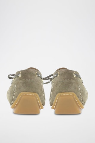 Nubuck Mocassins River - Grijs