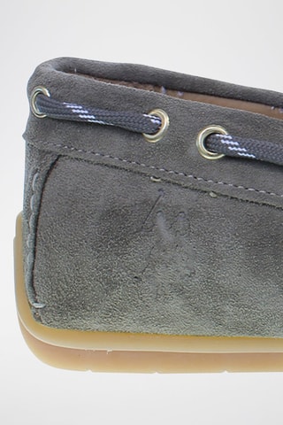 Nubuck Mocassins River - Grijs