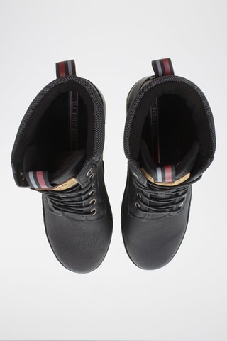 Hoge Sneakers Mokka - Zwart