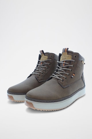 Hoge Sneakers Mokka - Bruin