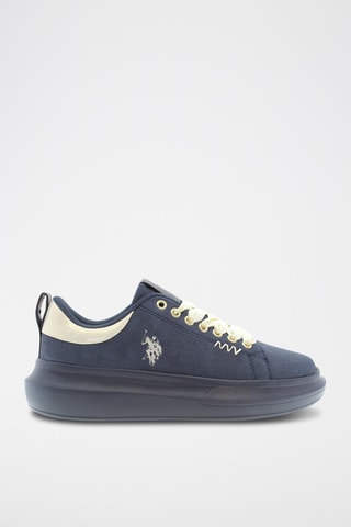 Platform Sneakers Helis Marineblauw