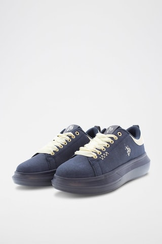 Platform Sneakers Helis Marineblauw
