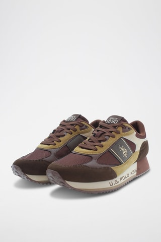 Sneakers Cleef - Bruin