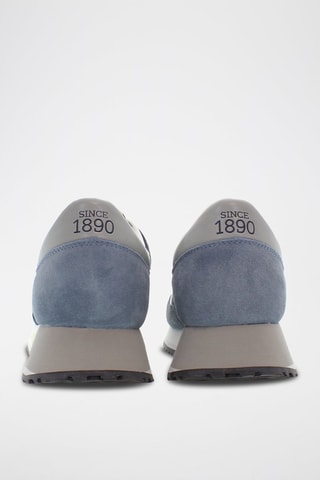 Leren Sneakers Cleef - Blauw