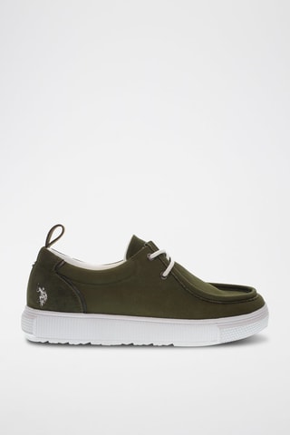 Platform Nubuck Sneakers Bayard - Kaki