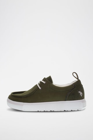 Platform Nubuck Sneakers Bayard - Kaki