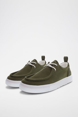 Platform Nubuck Sneakers Bayard - Kaki