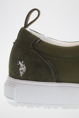 Platform Nubuck Sneakers Bayard - Kaki