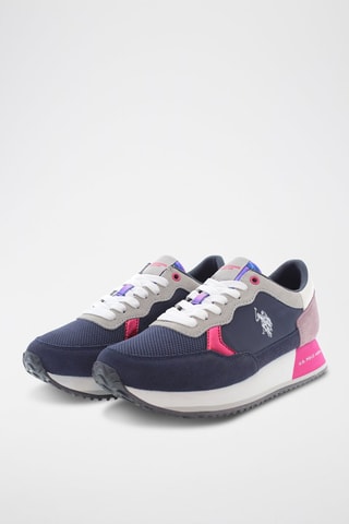 Nubuck Sneakers Sacha - Blauw