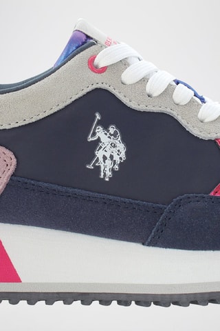 Nubuck Sneakers Sacha - Blauw