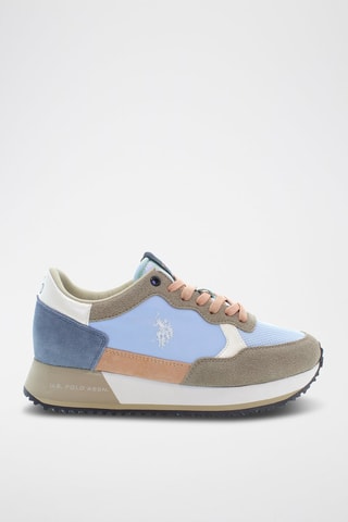 Nubuck Sneakers Sacha - Blauw