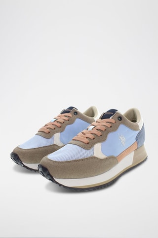 Nubuck Sneakers Sacha - Blauw
