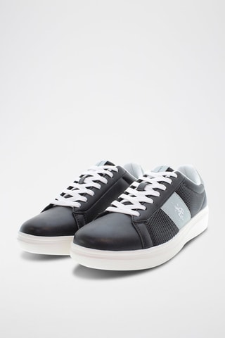 Sneakers George - Zwart en Hemelsblauw