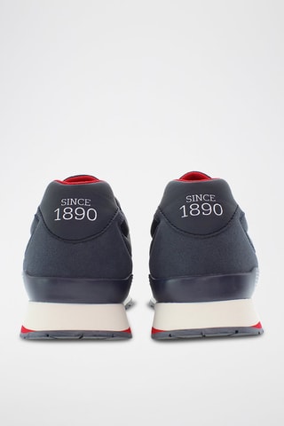 Sneakers Nobil - Marineblauw en Wit