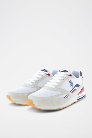 Sneakers Alexis - Wit en Blauw