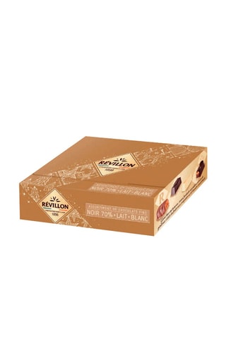Ballotin de chocolat noir, lait et blanc assortis - 475 g