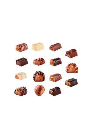 Ballotin de chocolat noir, lait et blanc assortis - 475 g