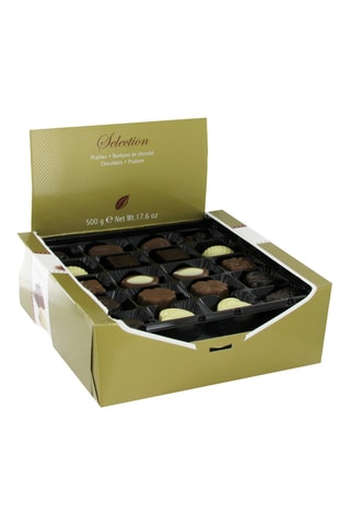 Coffret sélection chocolats belges assortis - 500 g