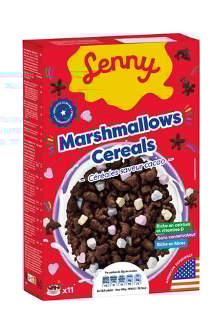 6 Céréales aux marshmallows et cacao Lenny - 325 g