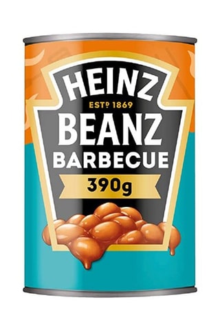 6 Baked beans barbecue Heinz - 390 g