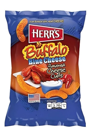 6 Soufflés de maïs Herr's goût buffalo et bleu - 113 g