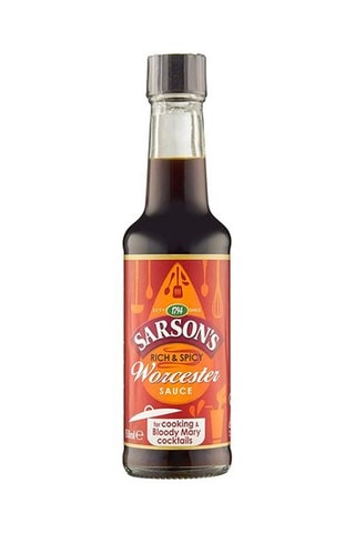 6 Sauces worcester sarson's - Aigre-douce et piquante - 150 ml
