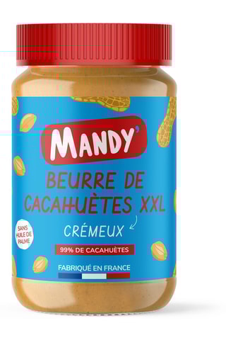 6 Beurres de cacahuètes sans morceaux - 500 g