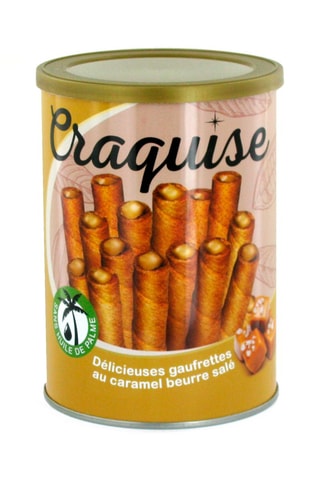 3 x Boîte de gaufrettes Craquise caramel au beurre salé - 400 g
