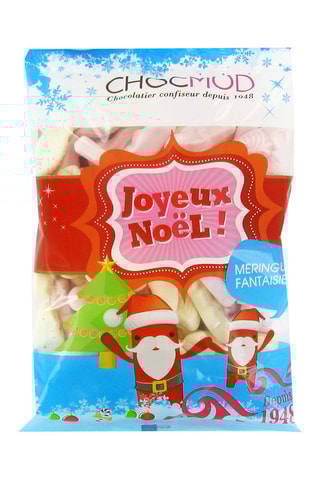 3 x 	Meringues tendres et fondantes de Noël - 300 g
