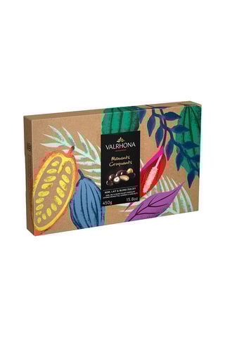 Coffret Equinoxe amandes et noisettes aux 3 chocolats - 450 g